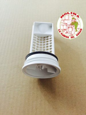 Filtro desagúe lavadora grupo electrolux(Zanussi, Corberó, Aeg)