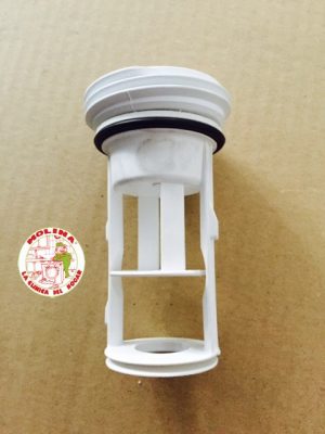 Filtro desagúe lavadora, Electrolux, Zanussi, Corberó, Aeg, Etc.