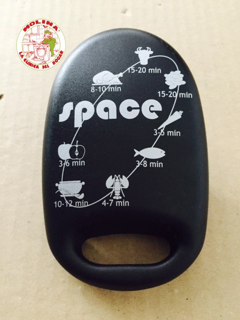 Válvula seguridad olla Alza Space con con tapa.