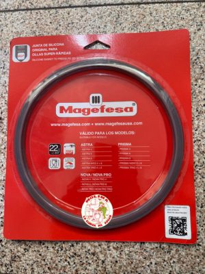 Junta-goma olla rápida Decor, Jata, Monix, Solac, Magefesa,  22 cm.