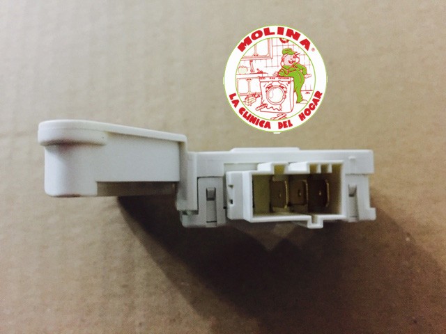 Interruptor, cierre retardado, puerta escotilla, lavadora, New pol, Taurus, Sauber, Domar.