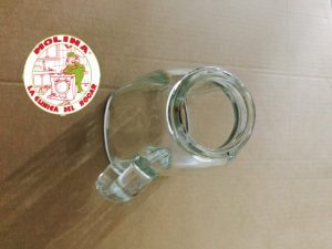 Jarra batidora de vaso Moulinex, cristal.