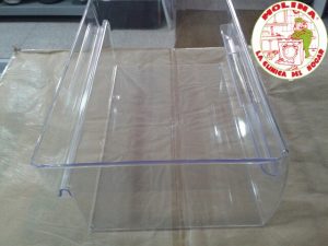 Cajón verdura frigorífico Grupo Electrotux, Zanussi, Corberó,. Aeg, 46,5x30x17cm.
