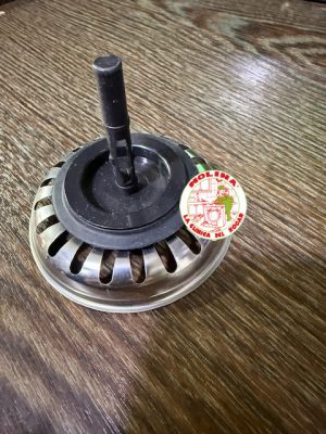 Tapón, rejilla, fregadero Teka, eje plástico,  eje 7x49mm. - Imagen 4