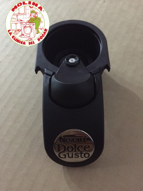 Portacápsulas cafetera Krups.