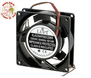 Motor ventilador 92x92x25mm., 220V, 14/13W.
