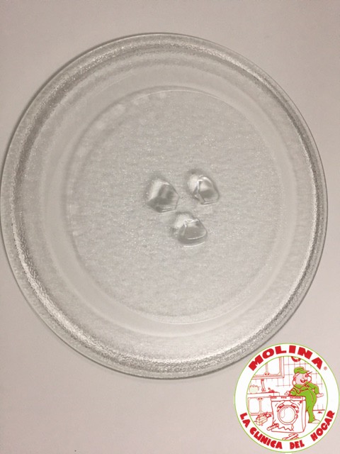 Plato giratorio Microondas diam. 24,5cm. Daewoo, Lg, Ecron, Fagor, Candy, Orbegozo, New pol, Whirlpool,