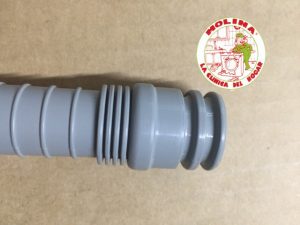 Tubo desagüe flexible lavavajillas grupo Ulgor, Fagor, Aspes, Edesa, 1,7m.
