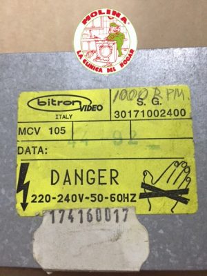 Circuito electrónico lavadora Ocean 1000 r.p.m.