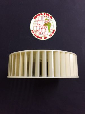 Turbina motor ventilador deshumidificador, Ecron, Kayami, Home, diam. 18,4cm. altura 5,5cm.