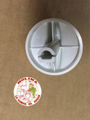 Mando microondas Teka eje largo blanco.