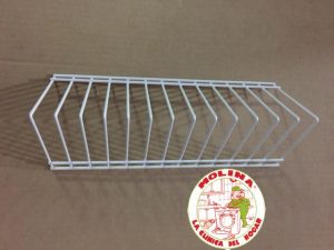 Soporte platos lavavajillas industrial 31x11cm.