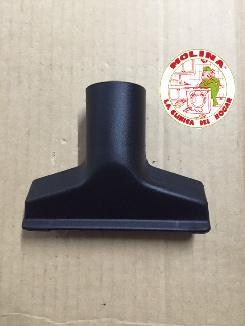 Cepillo pequeño rectangular aspirador, Boca de acoplamiento al tubo 32mm.