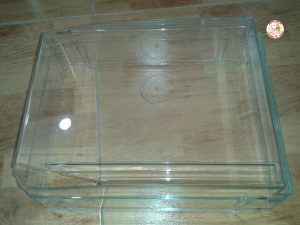 Cajón verdura frigorífico Liebherr, Miele, 23,5x31x11,5cm.