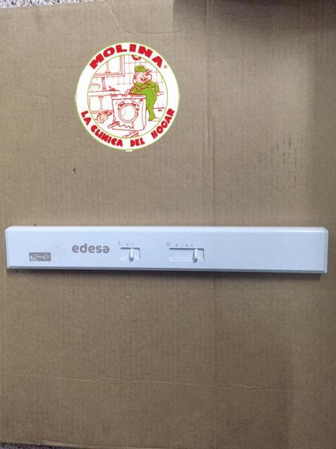 Portamandos campana Edesa 46x6,5cm. blanco.