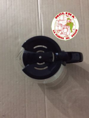 Jarra cafetera Orbegozo negra. 4/6 tazas.