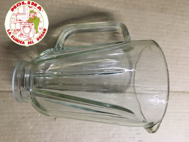 Jarra batidora de vaso Hamilton 632, cristal.