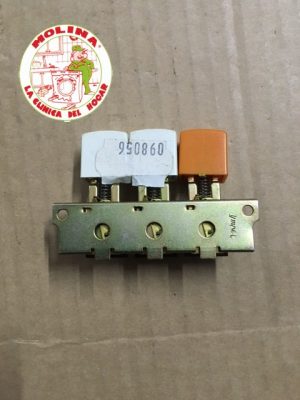 Interruptor campana extractora, 3 teclas, Grupo Bosch, Balay, Philips, ETC.