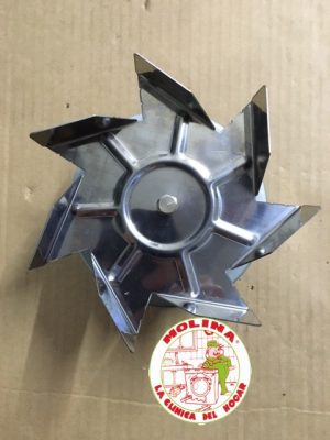 Motor ventilador horno Teka turbo eje largo.