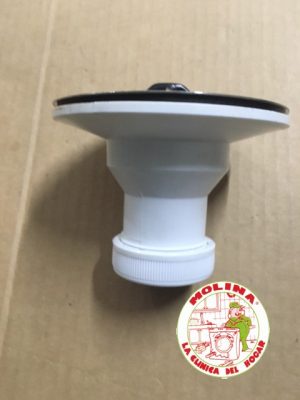 Válvula fregadero diam. 11,5cm. sin rebosadero, anula triturador.