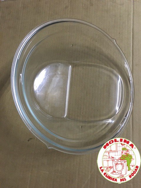 Cristal escotilla lavadora Electrolux, Zanussi, Corberó, diam. 32,5cm.