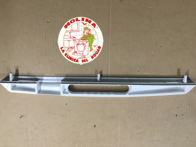 Tirador puerta horno grupo Bosch, Balay, Siemens, blanco.