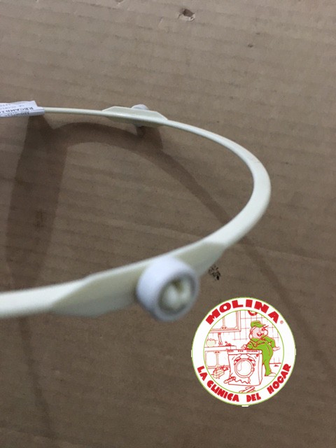 Aro giratorio arrastre plato microondas diam. exterior 19cm. diam. rueda 12mm.