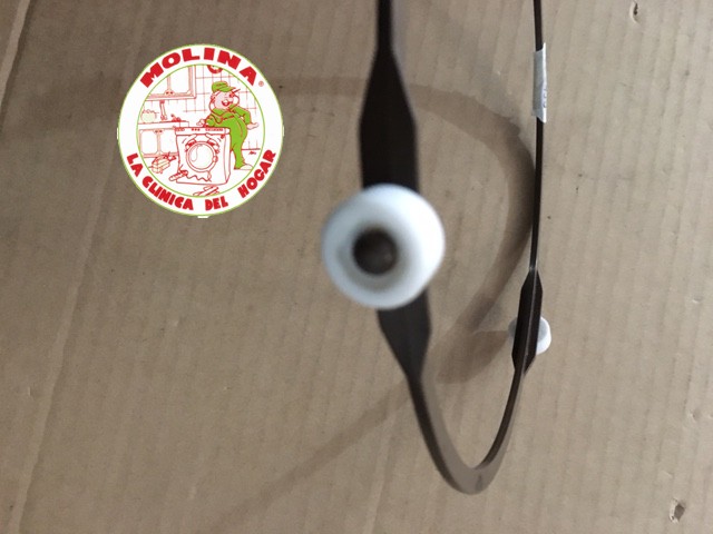 Aro giratorio arrastre plato microondas diam. exterior 20cm, diam. rueda 15mm.