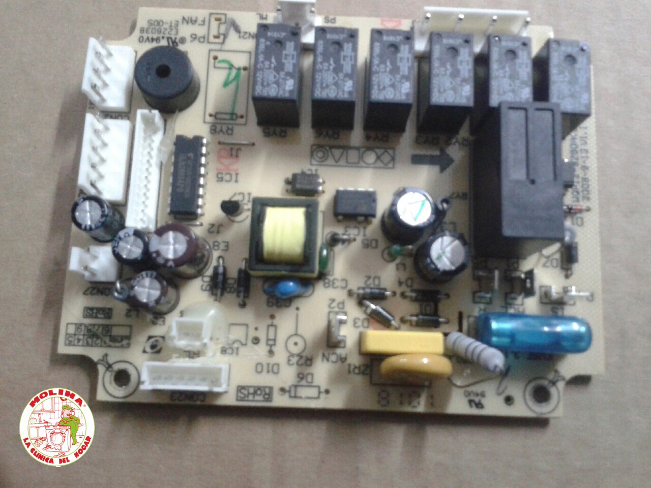 Circuito electrónico lavavajillas grupo Ulgor(Fagor, Edesa, Aspes)