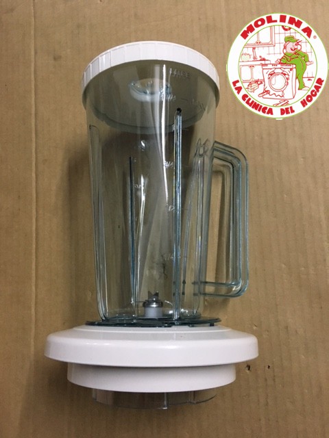 Jarra batidora de vaso Moulinex 320, plástico.