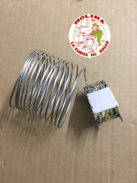 Termostato fresquero,frigorífico 2 puertas VT93, 3 metros, 3 conexiones.