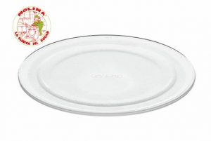 Tapa cristal horno microondas grupo Bosch, Balay, Siemens, diam 19,8cm.