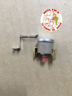 Termostato fijo contacto cerrado 170º con rearme.