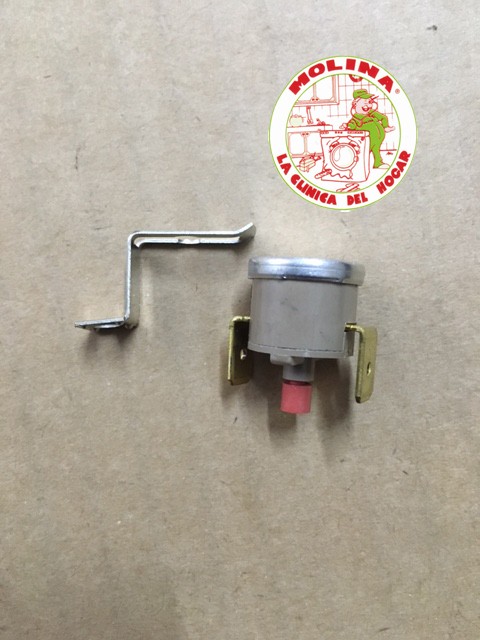 Termostato fijo contacto cerrado 170º con rearme.