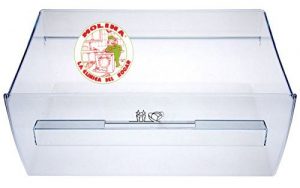 Cajón verdura frigorífico Grupo Electrolux, Zanussi, Aeg, Corberó, 46,5x17x27/30cm.