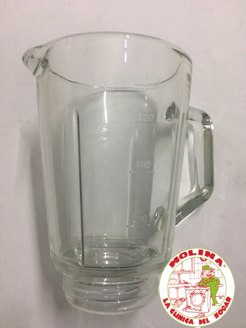 Jarra batidora de vaso Princess cristal.