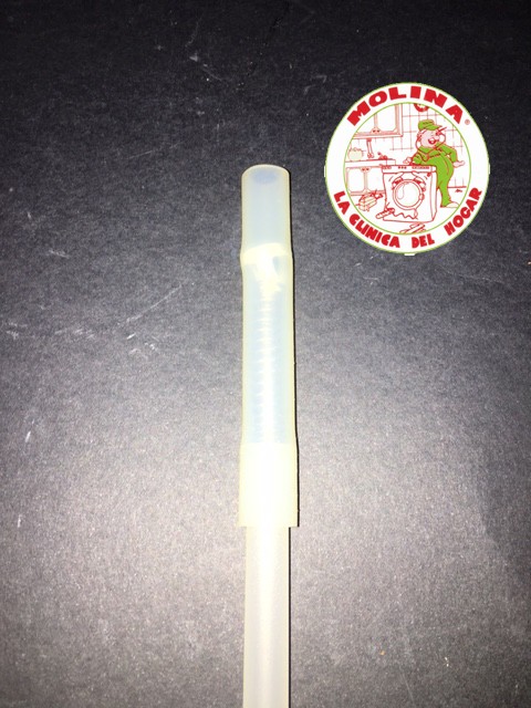 Tubo silicona cafetera diam. exterior 9 mm, diam interior 6 mm.