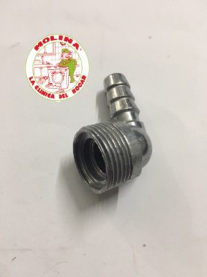 Pipa cocina toma gas, etc. 3/4M, 90º Bosch.