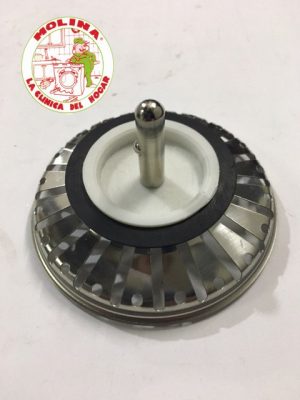 Tapón, rejilla, fregadero Franke, Fagor, inox. 8,5 Cm. de diametro
