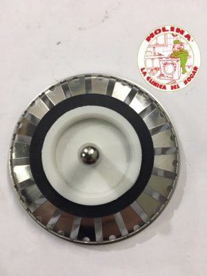 Tapón, rejilla, fregadero Franke, Fagor, inox. 8,5 Cm. de diametro
