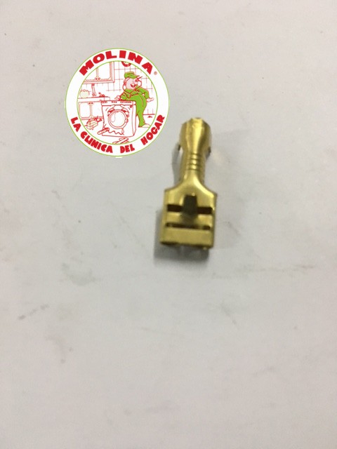 Terminal hembra faston.