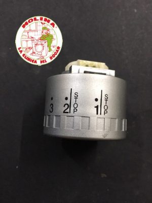 Mando programador lavavajillas Fagor, 3 stop, plateado