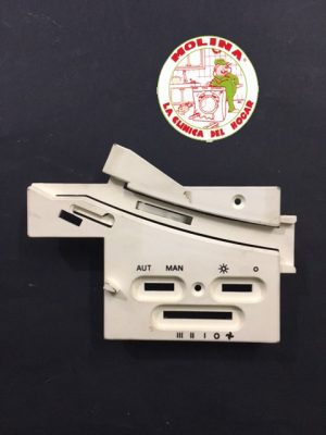 Panel mandos campana extractora Teka, Pando, blanco.