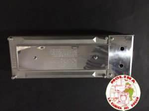 Bandeja evaporación motor frigorífico.