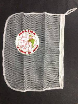 Bolsa lavar ropa lavadora 45,5x38 cm. malla mediana.