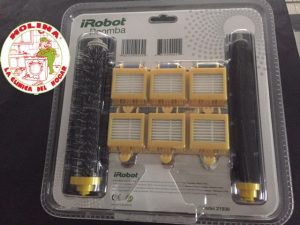 Cepillo+rodillos+filtros Roomba Serie 700.
