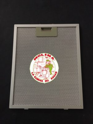 Filtro metálico campana extractora, Fagor, Aspes, Brandt, Edesa, Mabe, 26x31,8 cm. con marco.