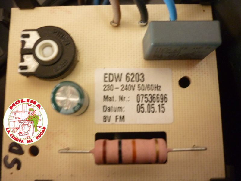 Reostato aspirador Miele S6310.