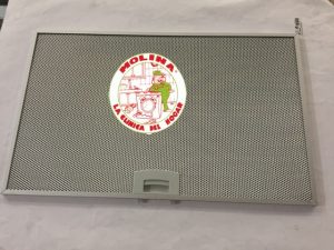 Filtro metálico campana extractora, Bosch, Balay, Constructa, Lynx, Siemens, 31x50 cm.