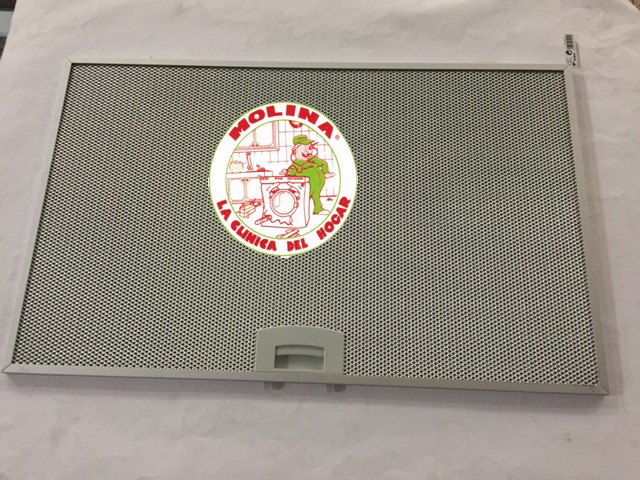 Filtro metálico campana extractora, Bosch, Balay, Constructa, Lynx, Siemens, 31x50 cm.